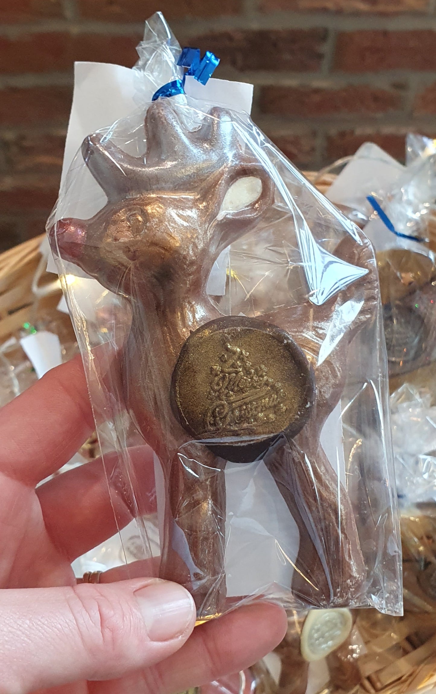 Milk Chocolate Reindeer Chocolate Bar