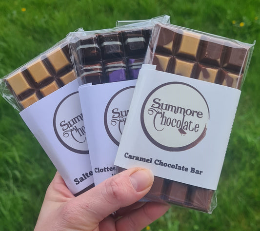 Clotted Cream Vanilla Ganache Chocolate Bar