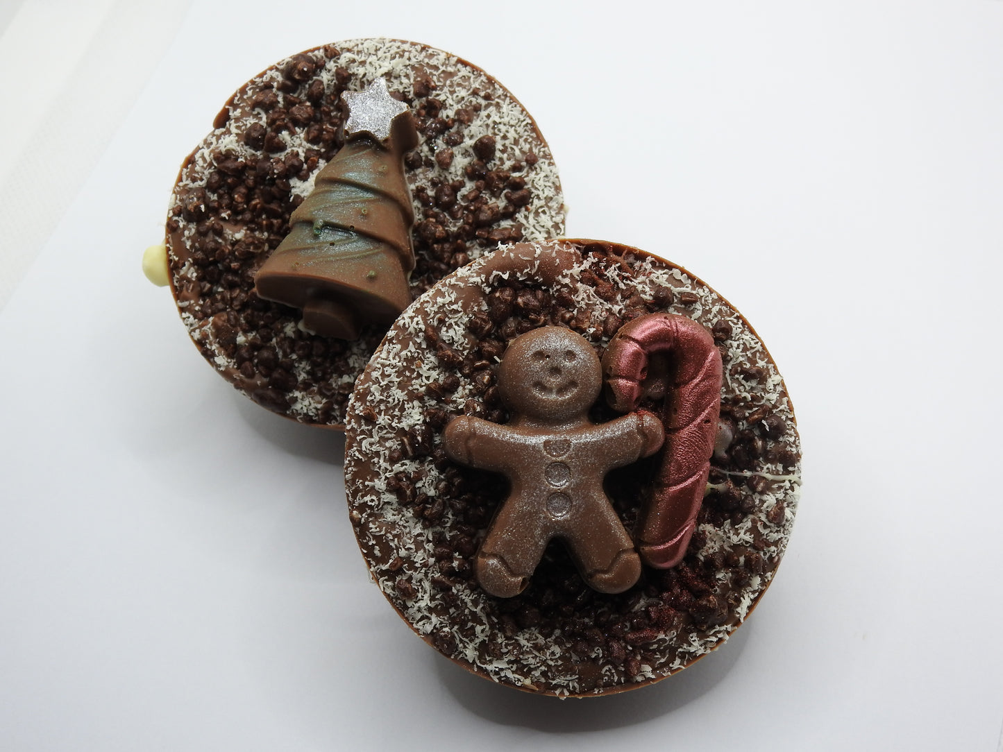 Christmas Brownie Half Balls