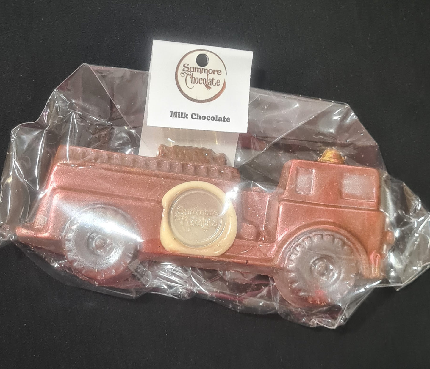 Milk Chocolate Fire Truck Bar