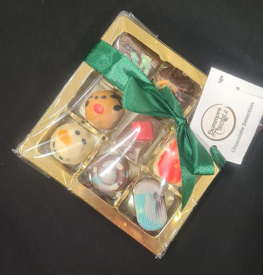 Hand painted chocolates